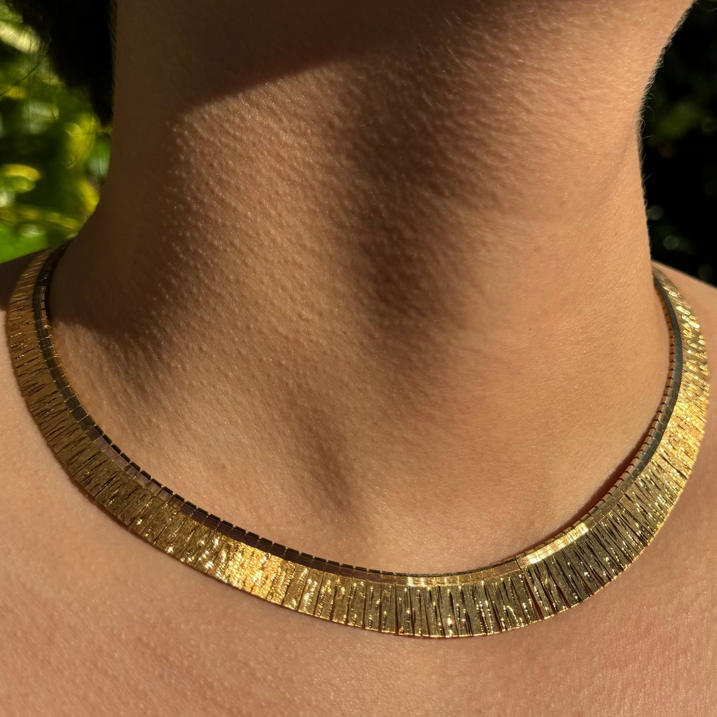 18ct Gold Cleopatra Necklace