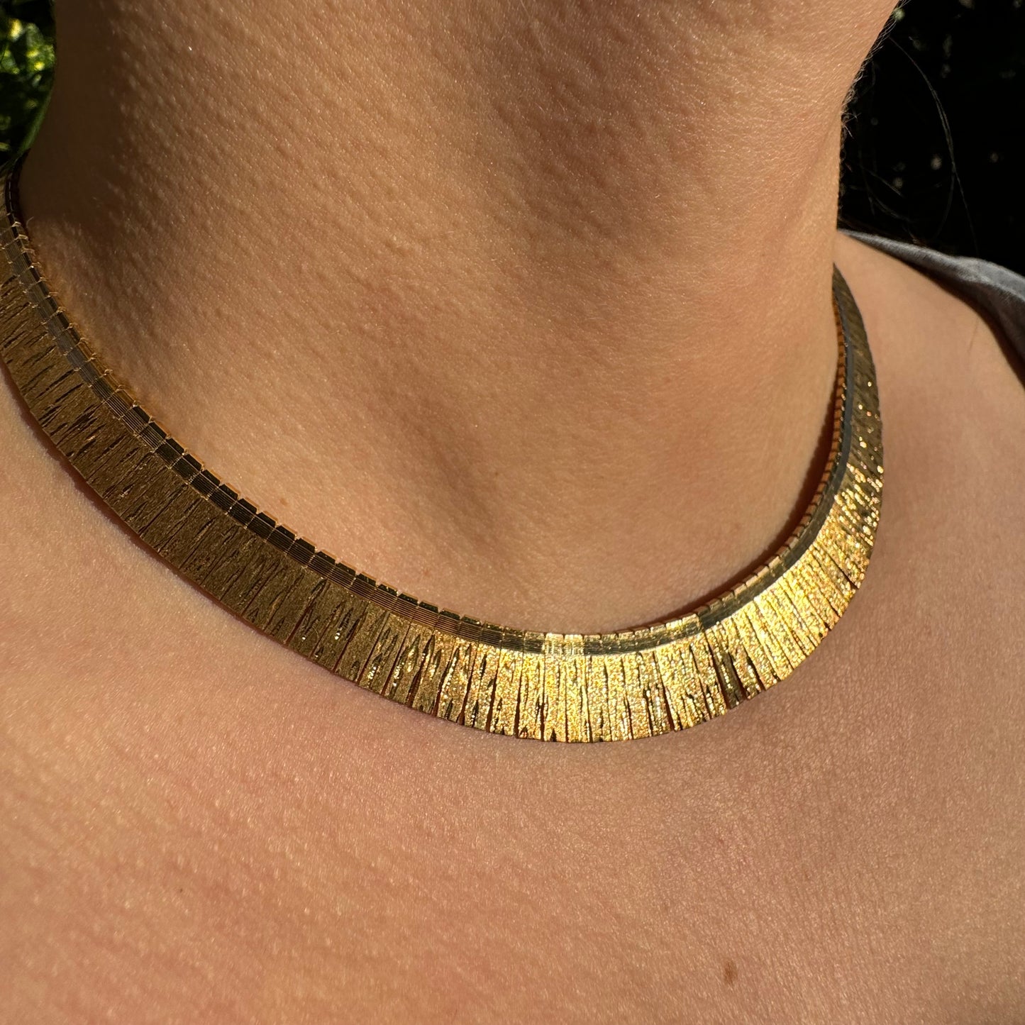 18ct Gold Cleopatra Necklace