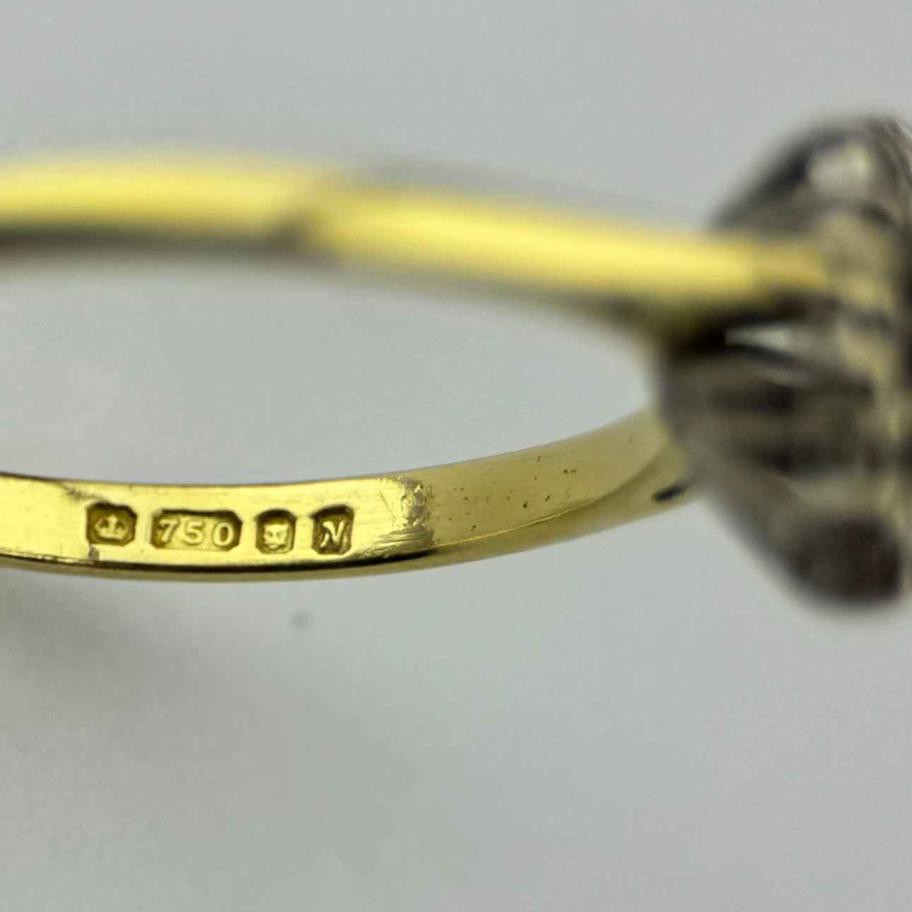 18ct Gold Ruby And Diamond Floral Oval Ring