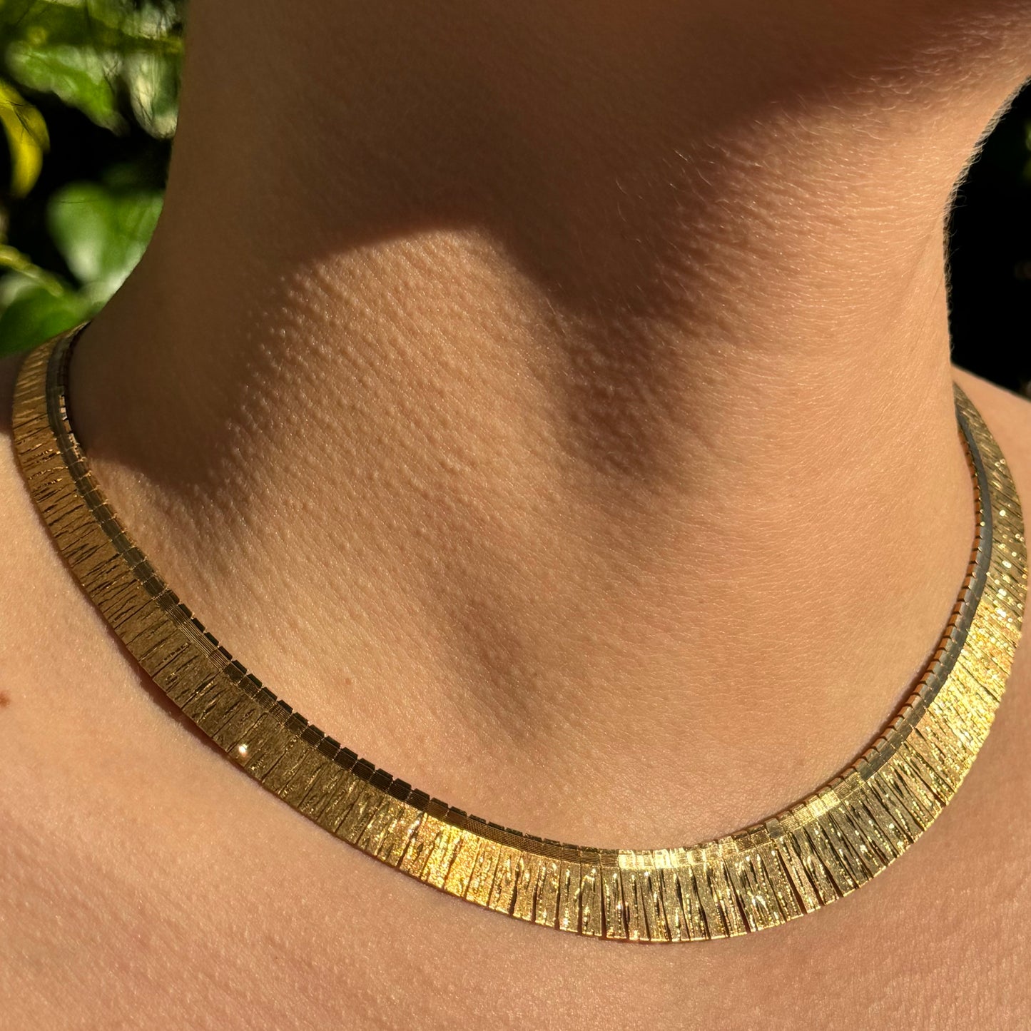18ct Gold Cleopatra Necklace