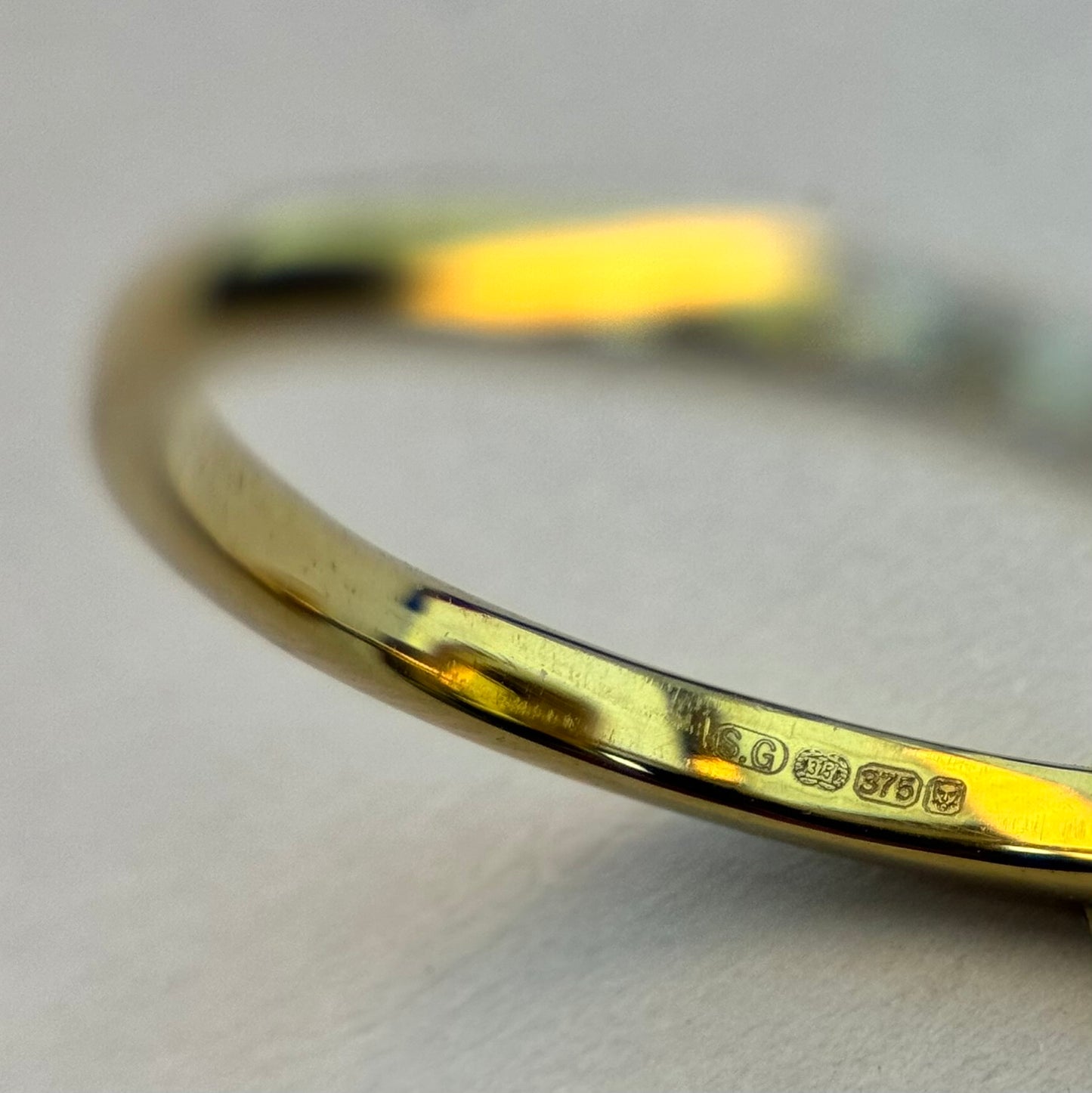 Citrine & Diamond 9ct Yellow Gold Cocktail Ring