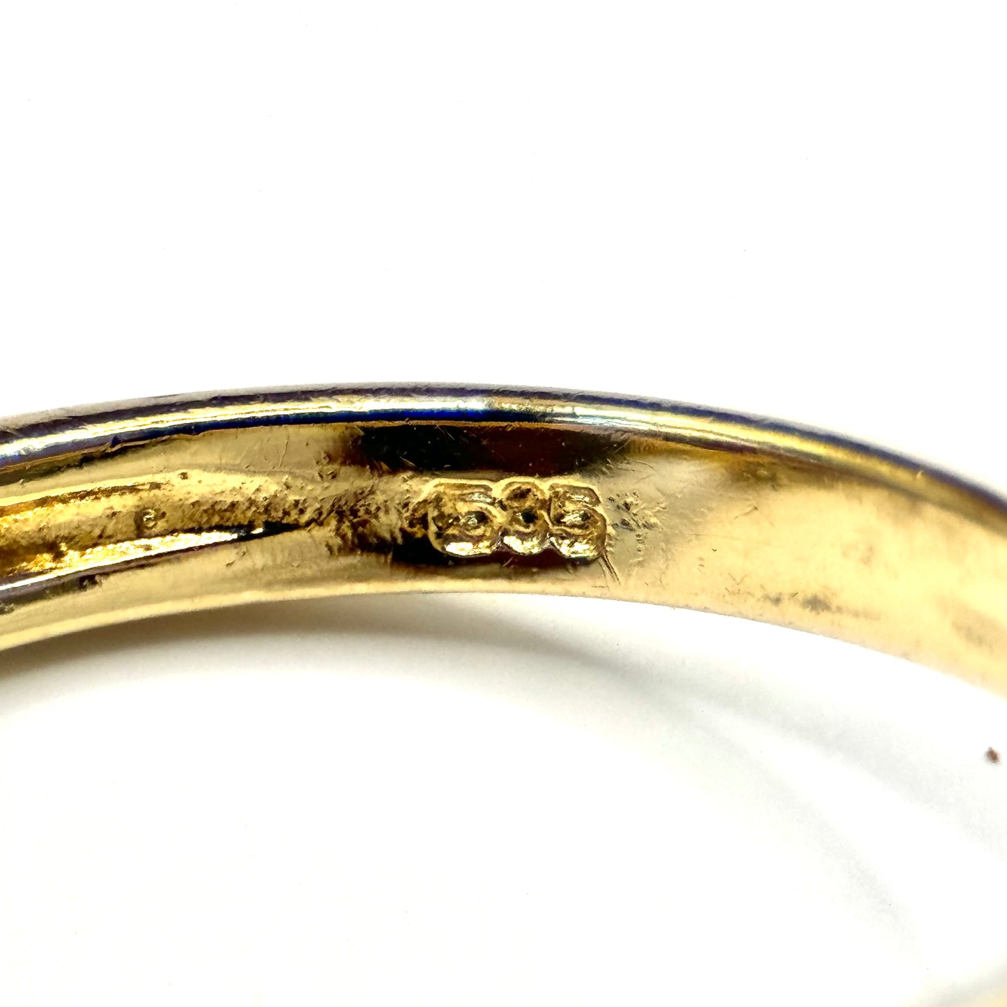 14ct Yellow Gold Ruby and Diamond Ring