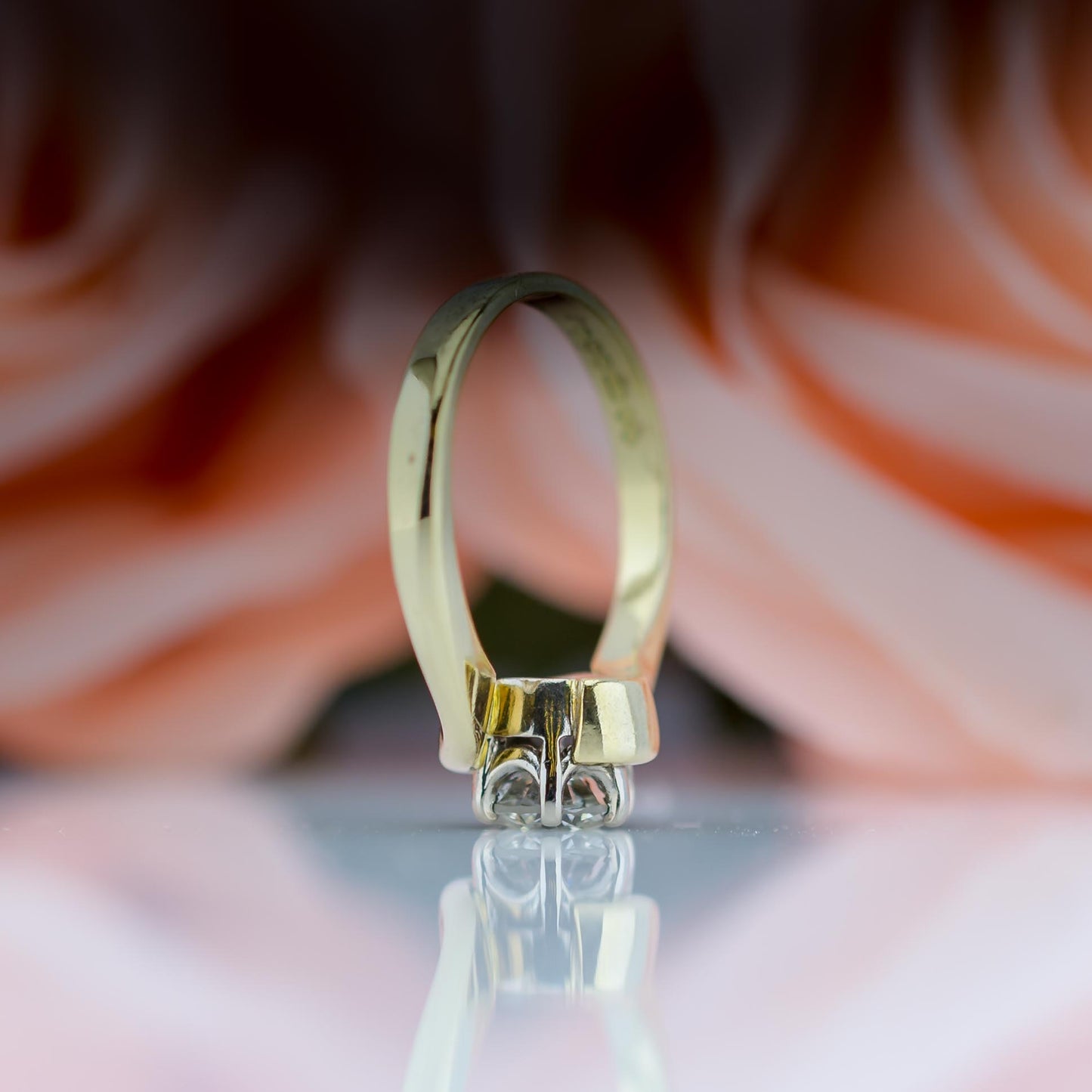 18ct Yellow Gold Solitaire Diamond Ring 0.75ct