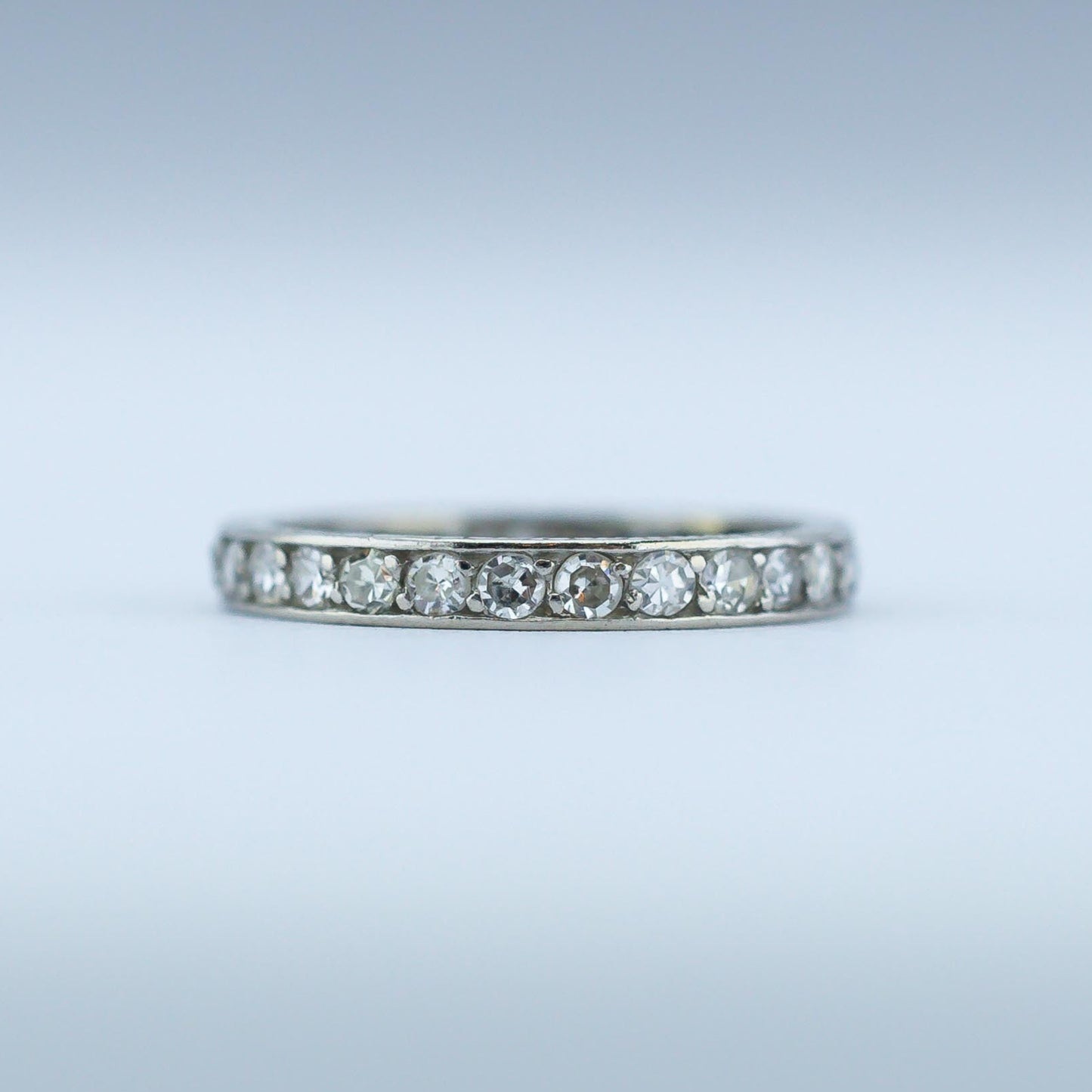 18ct White Gold Diamond Full Eternity Ring