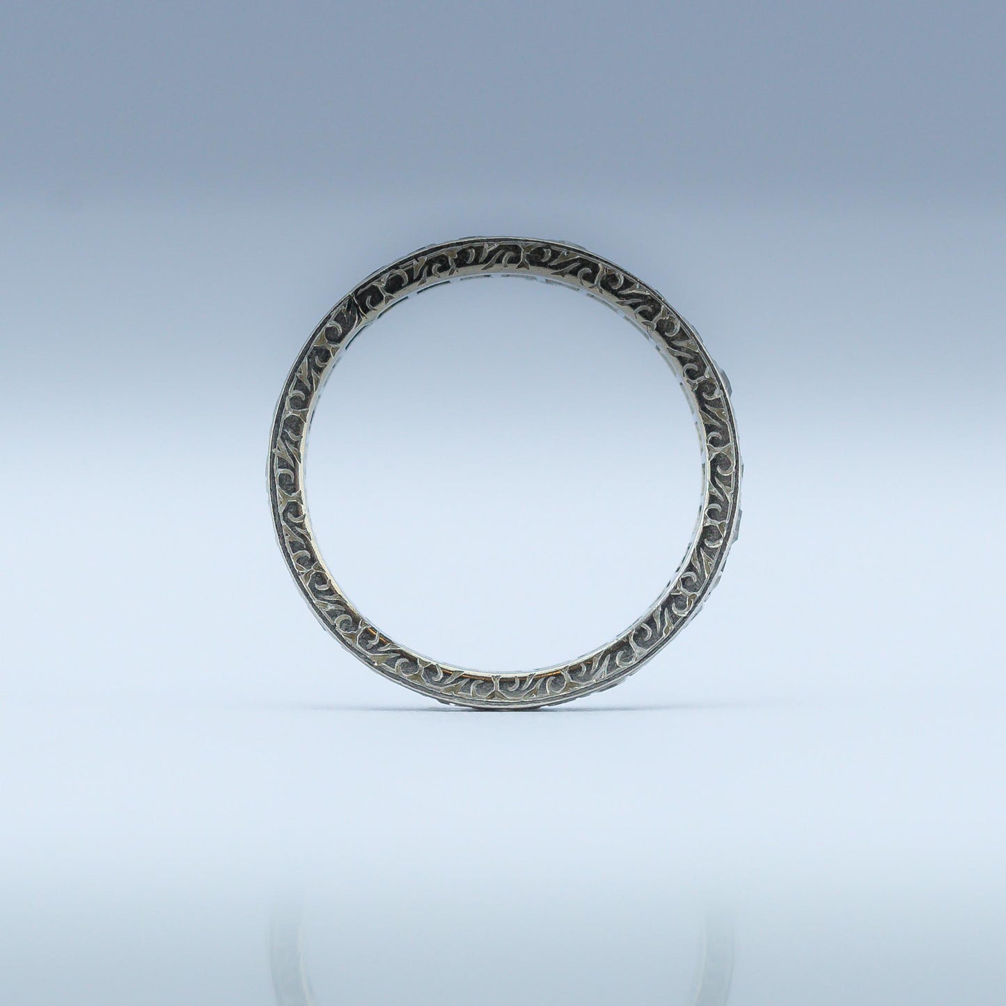18ct White Gold Diamond Full Eternity Ring