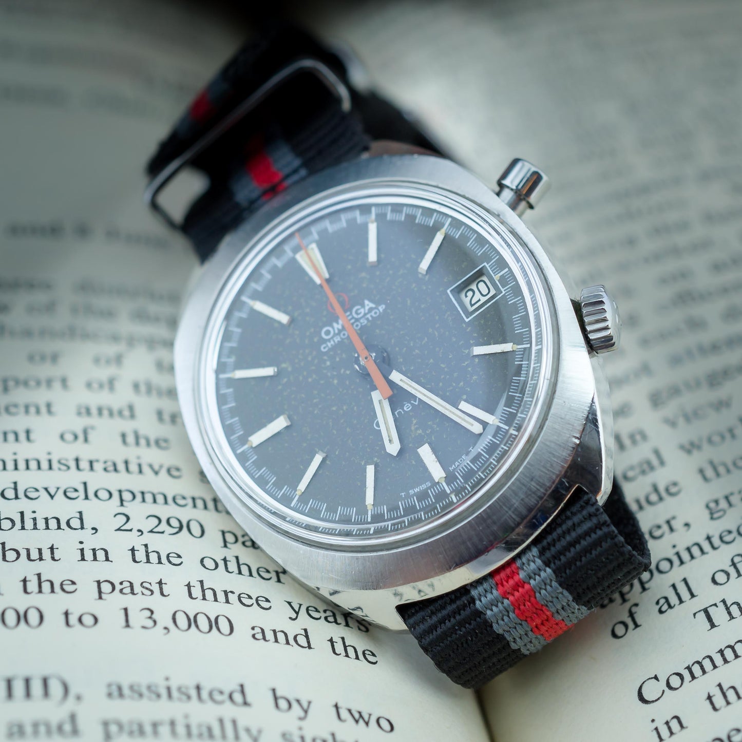 Vintage Omega Chronostop Automatic Watch 35mm