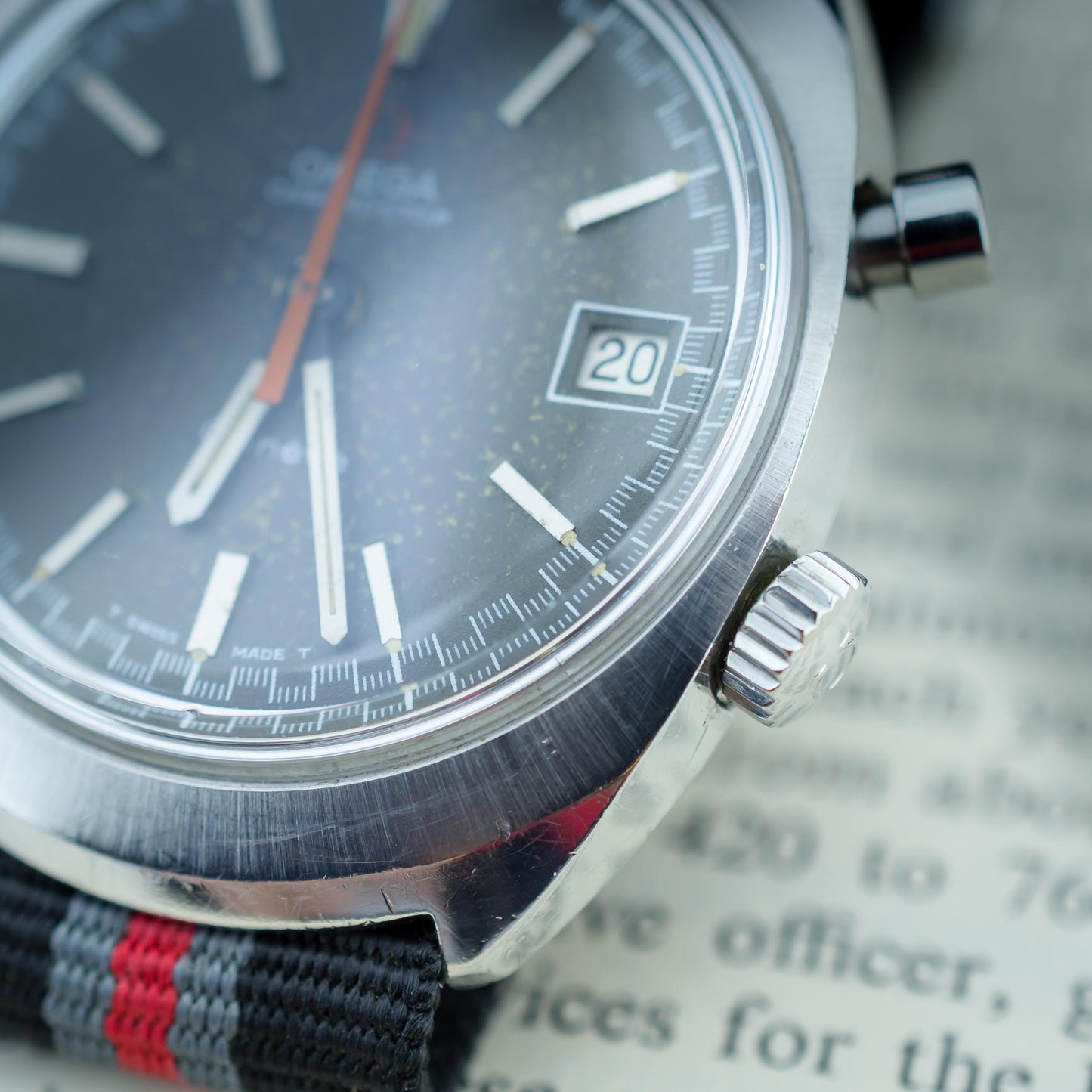 Vintage Omega Chronostop Automatic Watch 35mm