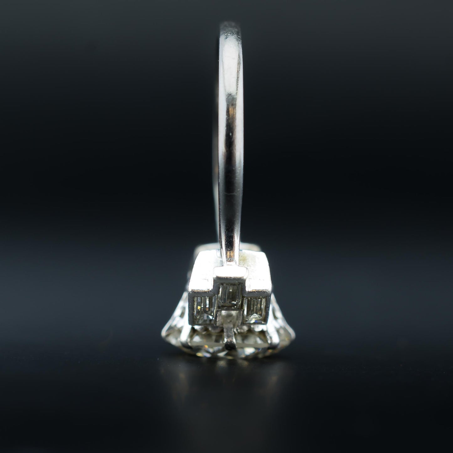 Diamond Solitaire Ring Single 3.75ct - VS2 - 4.10 TCW - Colour K - Certificate