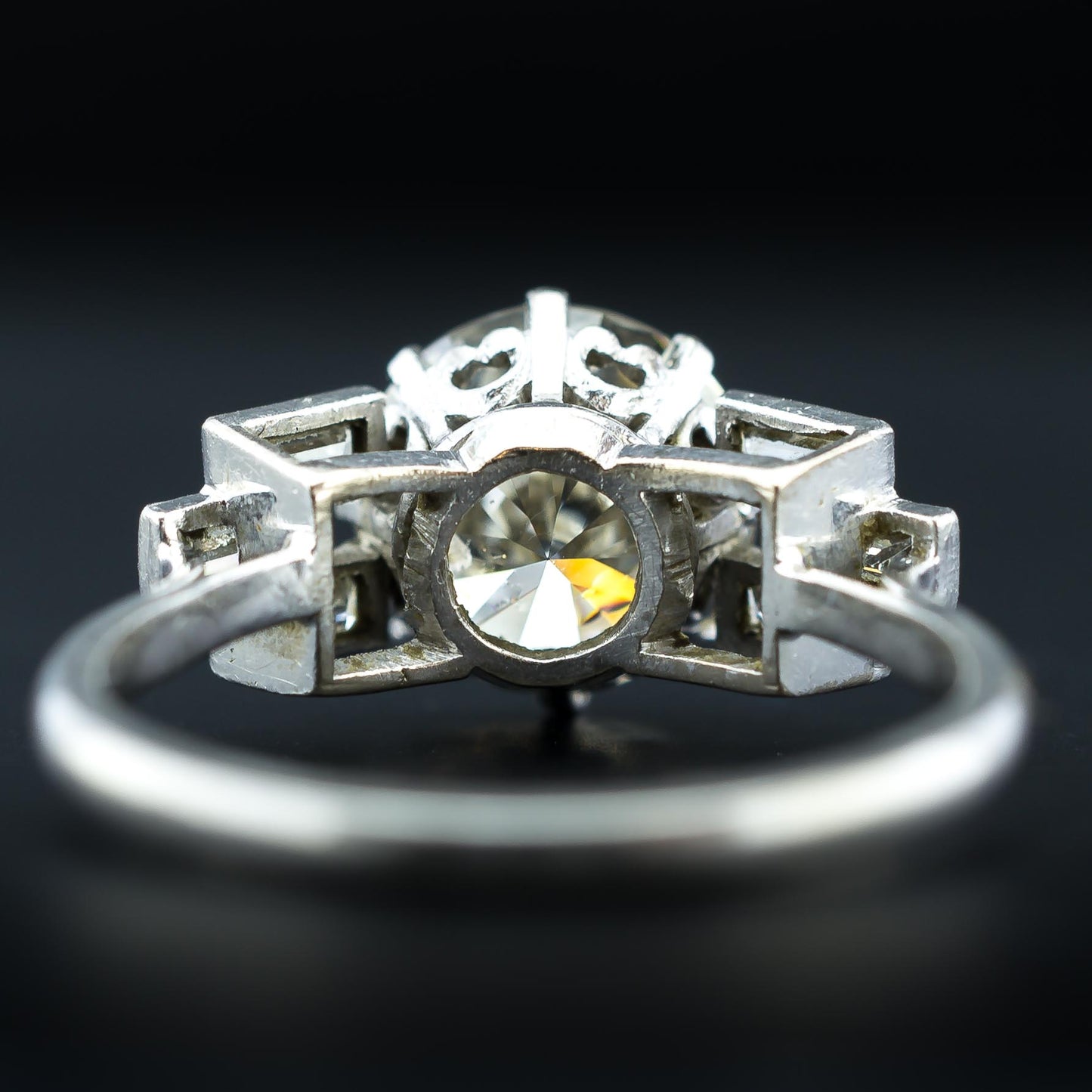 Diamond Solitaire Ring Single 3.75ct - VS2 - 4.10 TCW - Colour K - Certificate