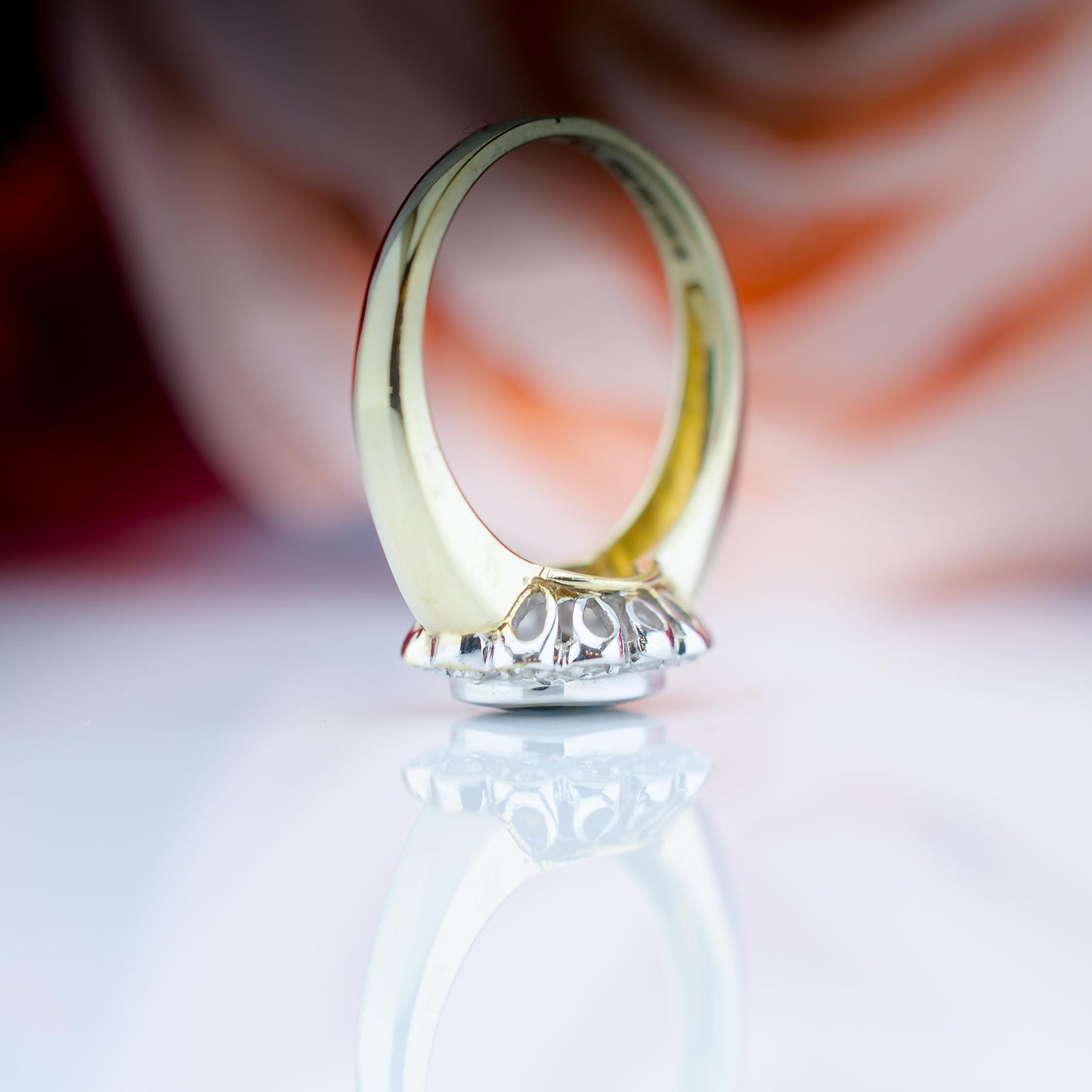 9ct Sapphire And Diamond Ring