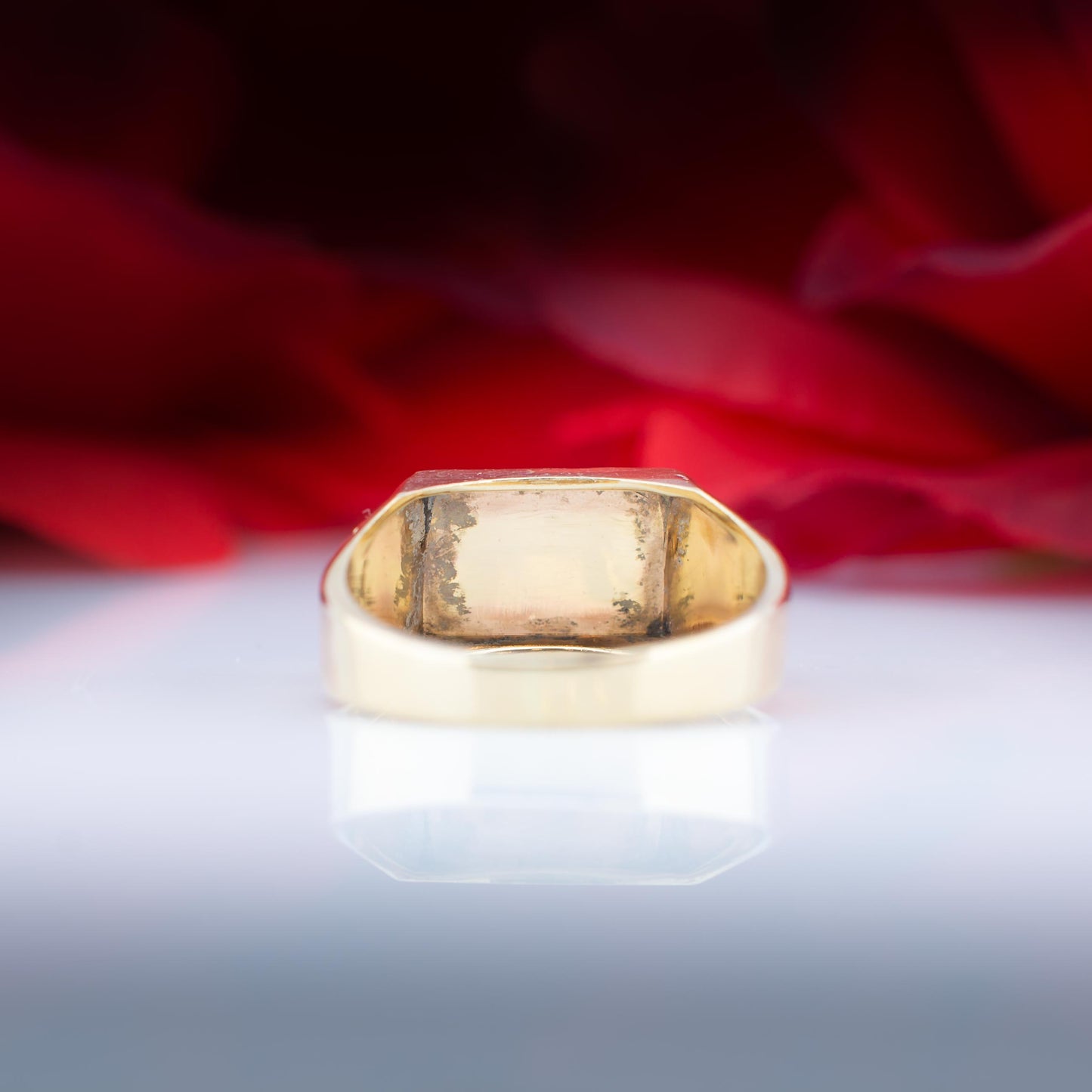 9ct Gold Rectangle Signet Ring