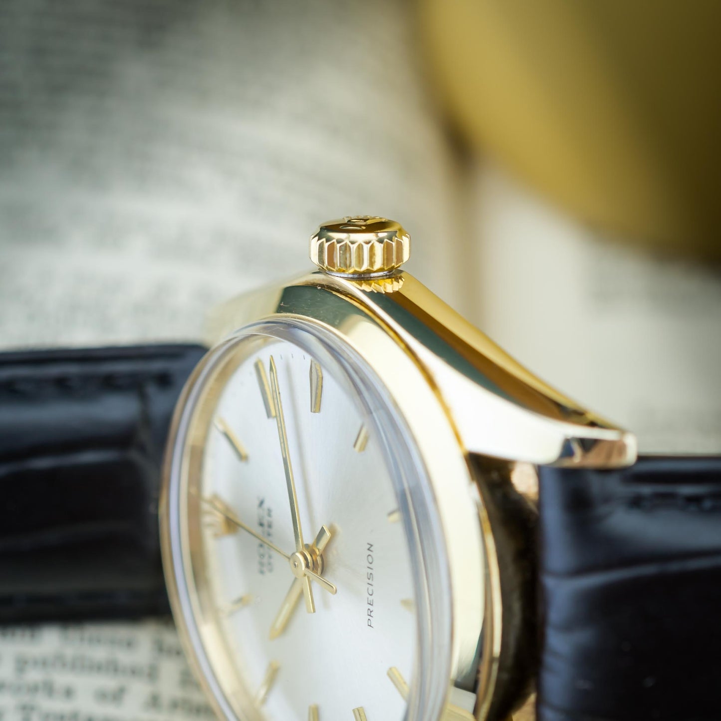 9ct Yellow Gold Vintage Rolex Precision Watch Ref: 6426 Year 1966