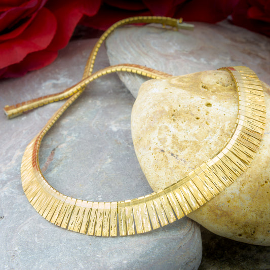 18ct Gold Cleopatra Necklace